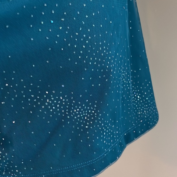 Y2K TORRID Lace, Mesh, & Glitter Babydoll Halter - Picture 7 of 11